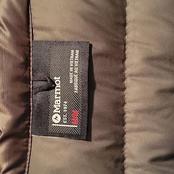 Marmot Ares Jacket Medium NWT! Black, Brown and Tan! - Picture 4 of 12